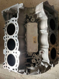 Bare Cylinder Block tested condition for mercedes-benz om642 642.850 R6420706 oil cooler is not included or need to replace to a new one