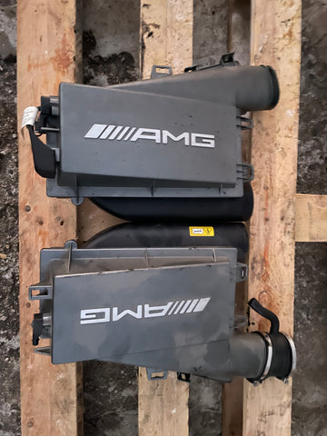 Mercedes Benz AMG S63 5.5L LH Air Filter Box Left Side A2780902101 OEM and RH Mercedes-Benz GLE AMG (W166 - C292) Air filter A2780902401