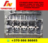 CYLINDER HEAD FORD KUGA GALAXY S-MAX 2.0 16V TDCI 9807255910 2014- FOMOCO CITROEN PEUGEOT