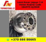 CRANKSHAFT FOR Land Rover Jaguar 2.0 Diesel Engine Code 204DTD AJ200D part number g4d3ea