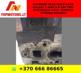 CYLINDER HEAD FORD KUGA GALAXY S-MAX 2.0 16V TDCI 9807255910 2014- FOMOCO CITROEN PEUGEOT