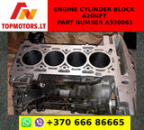 ENGINE CYLINDER BLOCK A20NFT PART NUMBER A330061