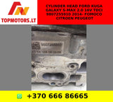 CYLINDER HEAD FORD KUGA GALAXY S-MAX 2.0 16V TDCI 9807255910 2014- FOMOCO CITROEN PEUGEOT