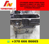 CYLINDER HEAD FORD KUGA GALAXY S-MAX 2.0 16V TDCI 9807255910 2014- FOMOCO CITROEN PEUGEOT