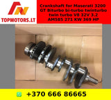 Crankshaft for Maserati 3200 GT Biturbo bi-turbo twinturbo twin turbo V8 32V 3.2 AM585 271 KW 369 HP