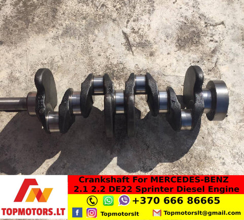 Crankshaft For MERCEDES-BENZ  2.1 2.2 DE22 Sprinter Diesel Engine