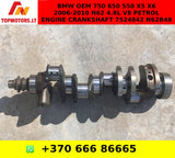 BMW OEM 750 650 550 X5 X6 2006-2010 N62 4.8L V8 PETROL ENGINE CRANKSHAFT 7524842 N62B48