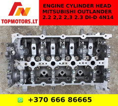 ENGINE CYLINDER HEAD MITSUBISHI OUTLANDER 2.2 2,2 2,3 2.3  DI-D 4N14
