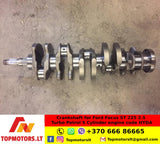 Crankshaft for Ford Focus ST 225 2.5 Turbo Petrol 5 Cylinder engine code HYDA