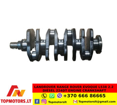 LANDROVER RANGE ROVER EVOQUE L538 2.2 DIESEL 224DT ENGINE CRANKSHAFT