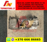 2010 Oil sump pan BMW X5 X6 3,0 3.0 Diesel N57 N57D30A PART NUMBER 1113 7807806 11137807806-06 11137807806