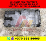 Oil Sump Pan for Volvo C30 C70 V50 S40 S40 2.4 L5 30777739, 30777912, 8692614