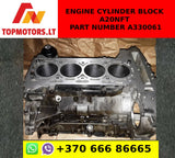 ENGINE CYLINDER BLOCK A20NFT PART NUMBER A330061