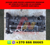 Jaguar land rover landrover ingenium xf x260 ex x760 2,0d 2.0 2,0 diesel camshaft carrier g4d3-6j011