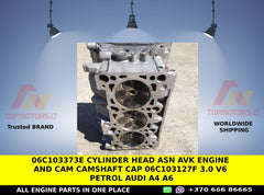 06c103373e cylinder head ASN AVK ENGINE and CAM CAMSHAFT CAP 06C103127F 3.0 V6 PETROL AUDI A4 A6