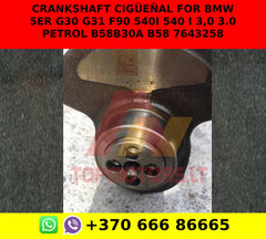 Crankshaft Cigüeñal for Bmw 5er G30 G31 F90 540i 540 I 3,0 3.0 petrol B58b30a B58 7643258