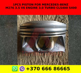 1pcs piston for mercedes-benz m276 3.5 v6 engine 3.0 turbo cls400 s400