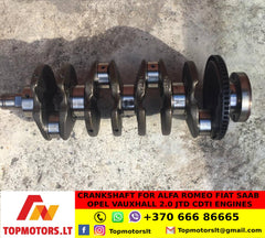 CRANKSHAFT FOR ALFA ROMEO FIAT SAAB OPEL VAUXHALL 2.0 JTD CDTI ENGINES