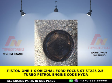 Piston one 1 x original Ford Focus st st225 2.5 turbo petrol engine code hyda