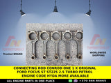 Connecting rod conrod one 1 x original Ford Focus st st225 2.5 turbo petrol engine code hyda more available