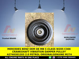 Mercedes Benz OEM OE MB C-CLASS W205 C300 CRANKSHAFT VIBRATION DAMPER PULLEY A2740301203 2.0 PETROL ORIGINALGENUINE M274