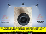 One PISTON 1 x Original MAHLE AUDI A4 A5 A6 Q7 2,7 2.7 TDi ENGINE CODE CAN 163PS 190 PS Kolben 83L82 d=83,01mm MORE AVAILABLE!!!