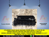 Cylinder head Valve rocker cover BMW 1 3 5 x3 x5 x6 series  E90 E91 E60 E61 E65 E83 E70 E71 3.0D 3,0 diesel engine code 306d2 306d3 7789395 part number 11.12-7 789 395.9 / 13.71-2 247 444.0