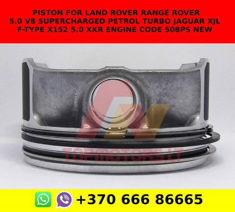 OOOO Piston for Land Rover Range Rover 5.0 V8 supercharged  petrol turbo jaguar xjl  f-Type X152 5.0 XKR engine code  508PS NEW OOOO