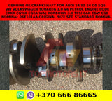 Genuine oe Crankshaft for audi s4 s5 s6 q5 sq5  vw volkswagen touareg 3,0 v6 petrol engine code caka cgwa cgea WAŁ KORBOWY 3.0 TFSI CAK CGW CGE NOMINAŁ 06E101AA original size std standard nominal