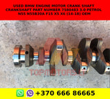 Used Bmw Engine mOTOR CRANK SHAFT crankshaft part number 7580483 3.0 petrol N55 n55b30a  F15 X5 X6 (14-18) OEM