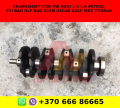 Crankshaft for VW Audi 1,6 1.6 petrol FSI BAG blf BAD 032M 03CAB golf mk5 touran