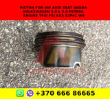 Piston for VW Audi seat skoda volkswagen 2,0 l 2.0 petrol engine TFSI FSI AXX 82P41 w4