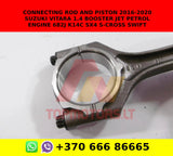 Connecting Rod And Piston 2016-2020 SUZUKI VITARA 1.4 BOOSTER JET PETROL engine 682J K14C SX4 s-cross SWIFT