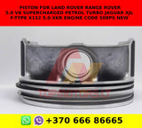 OOOO Piston for Land Rover Range Rover 5.0 V8 supercharged  petrol turbo jaguar xjl  f-Type X152 5.0 XKR engine code  508PS NEW OOOO