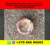 Piston for Audi Seat VW 2,0 2.0 petrol engine code TFSI CDL CDLA CDLB CDLC 82L146 volkswagen