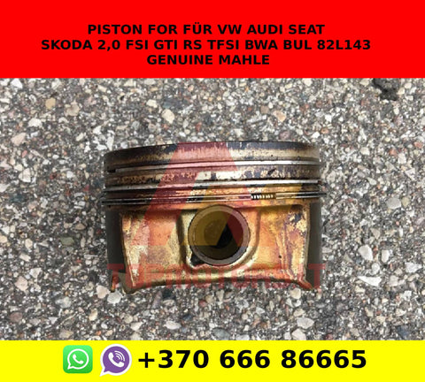 Piston FOR für VW Audi Seat Skoda 2,0 FSI GTI RS TFSI BWA BUL 82L143 genuine mahle