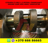 CITROEN C3 MK2 1.2 PETROL CRANKSHAFT ENGINE CODE HMZ HM01 1608518780