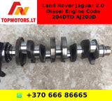 CRANKSHAFT FOR Land Rover Jaguar 2.0 Diesel Engine Code 204DTD AJ200D part number g4d3ea