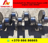 Crankshaft for Mitsubishi Pajero L200 engine code 4D56U