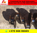 Crankshaft For Audi Volkswagen Skoda  Seat VW 2.0 TDI 38AA 03L101B