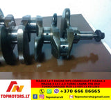 MAZDA L3 T engine MPS CRANKSHAFT MAZDA 3 MAZDA 6 CX7 2.3 TURBO CRANK The DISI turbocharged MZR L3-VDT L3 K9 L3K9