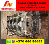 ENGINE CYLINDER BLOCK A20NFT PART NUMBER A330061