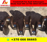 Crankshaft For Audi Volkswagen Skoda  Seat VW 2.0 TDI 38AA 03L101B