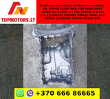 Used and previously welded no warranty OIL UPPER SUMP PAN FOR MERCEDES BENZ ML GL166 3.5 CDI 350CDI 3.0 3,0 3.5 3,5 DIESEL ENGINE OM642 M642 642 MISKA OLEJOWA A6420145302 GLE