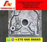 Oil pump and chain cover for Mitsubishi Outlander engine parts 2.3 DIESEL 4N14 2012