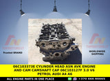 06c103373e cylinder head ASN AVK ENGINE and CAM CAMSHAFT CAP 06C103127F 3.0 V6 PETROL AUDI A4 A6