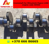 Crankshaft for Mitsubishi Pajero L200 engine code 4D56U