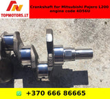 Crankshaft for Mitsubishi Pajero L200 engine code 4D56U