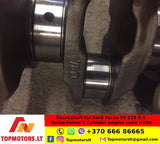 Crankshaft for Ford Focus ST 225 2.5 Turbo Petrol 5 Cylinder engine code HYDA