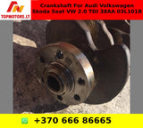 Crankshaft For Audi Volkswagen Skoda  Seat VW 2.0 TDI 38AA 03L101B